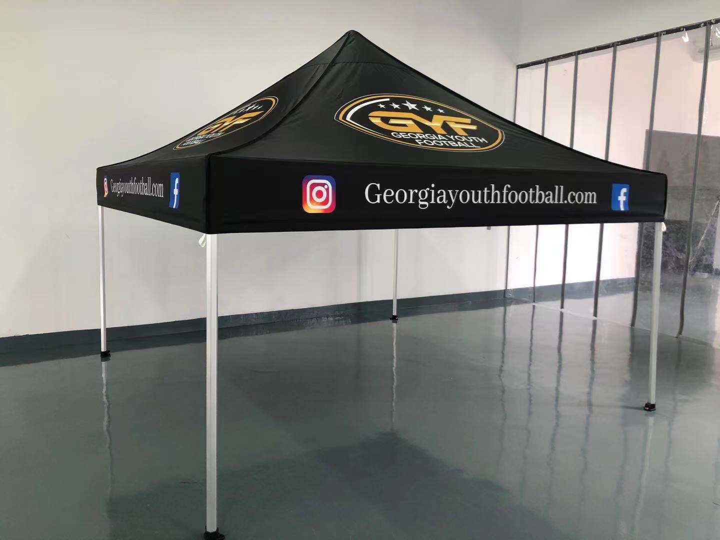 10x10 Custom Printed Canopy Style A