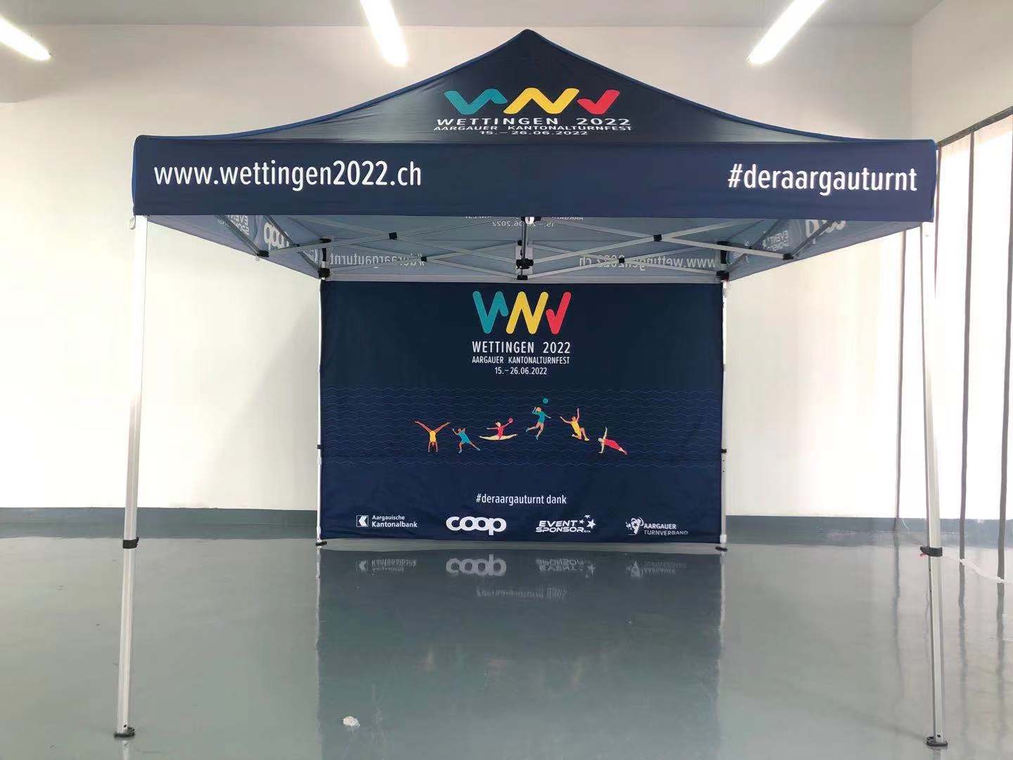 10x10 Custom Printed Canopy Style B