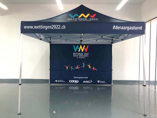 10x10 Custom Printed Canopy Style B