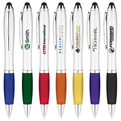 Custom Ballpoint Pen with Stylus